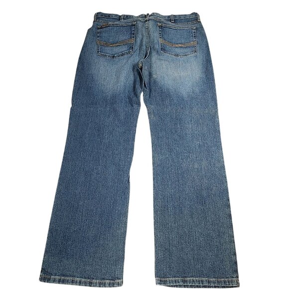 Ariat Mens M4 Low Rise Bootcut Jeans 40x32 Denim - Picture 6 of 8